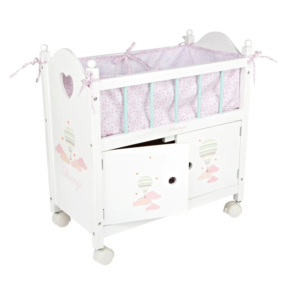 Wooden Baby Doll Travel Station