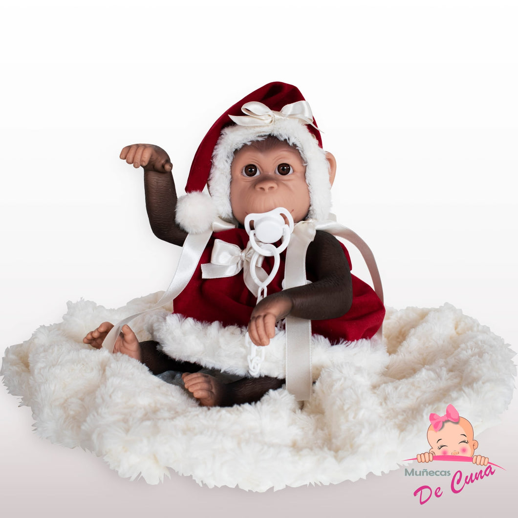 Christmas Reborn Monkey - PREORDER