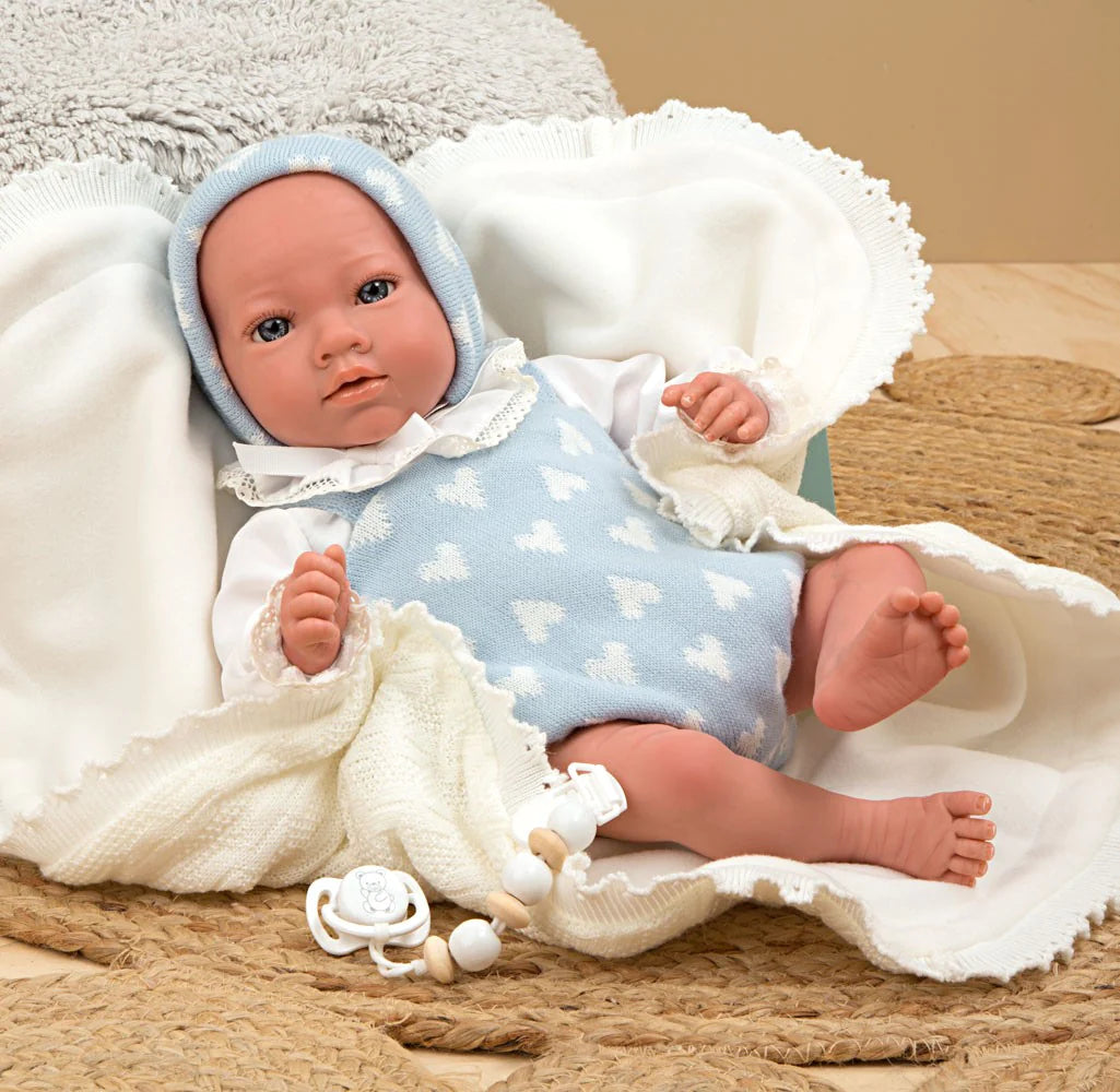 Ian Reborn Doll with Hair