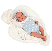 Load image into Gallery viewer, Ian Reborn Doll with Hair
