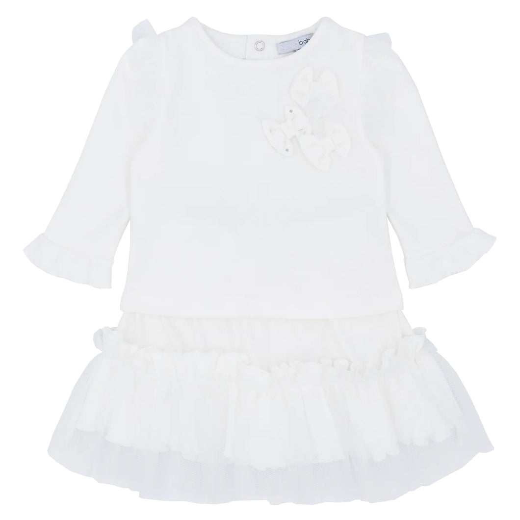 Blues Baby Bow Two Piece Set