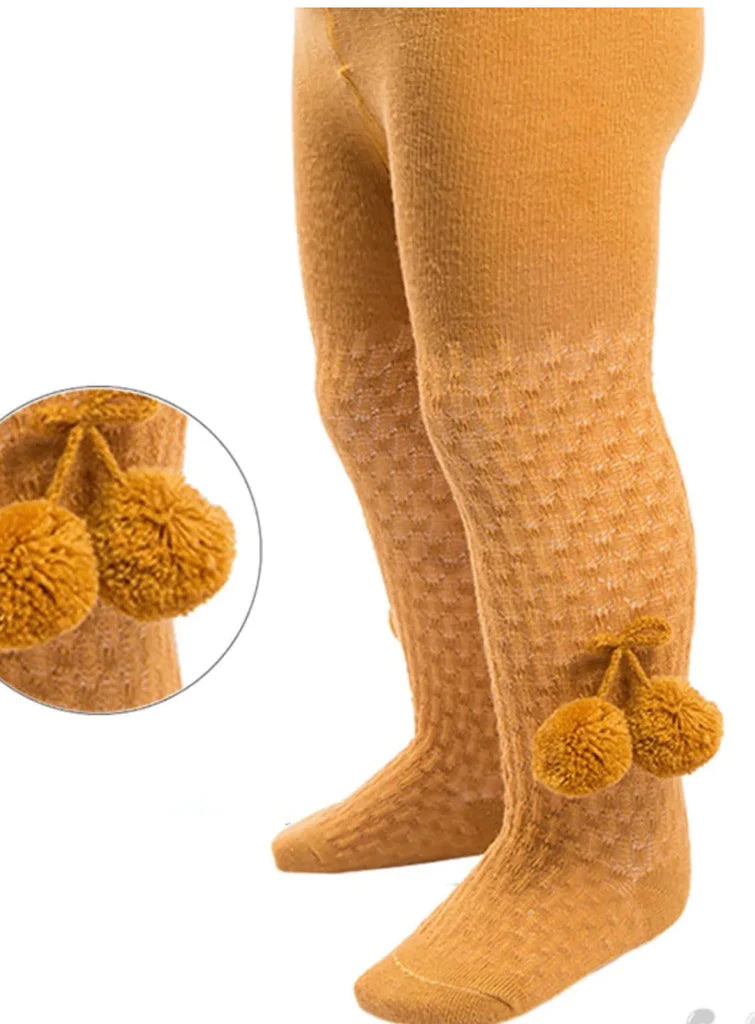 Mustard Pom tights