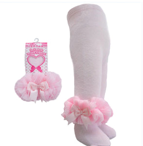 Pink Organza Tights