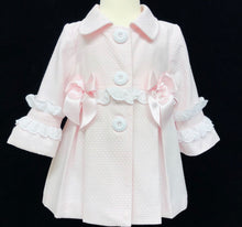 Load image into Gallery viewer, Waffle Bow  Frilly Layered Jacket
