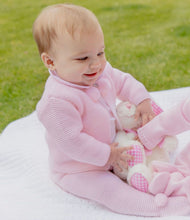Load image into Gallery viewer, Pink Dandelion Knitted Pom Two Piece Set
