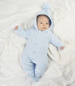 Dandelion Knitted Pom Cable Suit