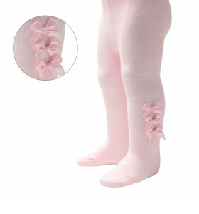 Pink Mini Bow Tights