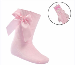 Baby Pink Standard Knee High Socks