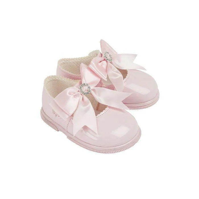 Pink Diamonte Baypod Hard Sole Shoe