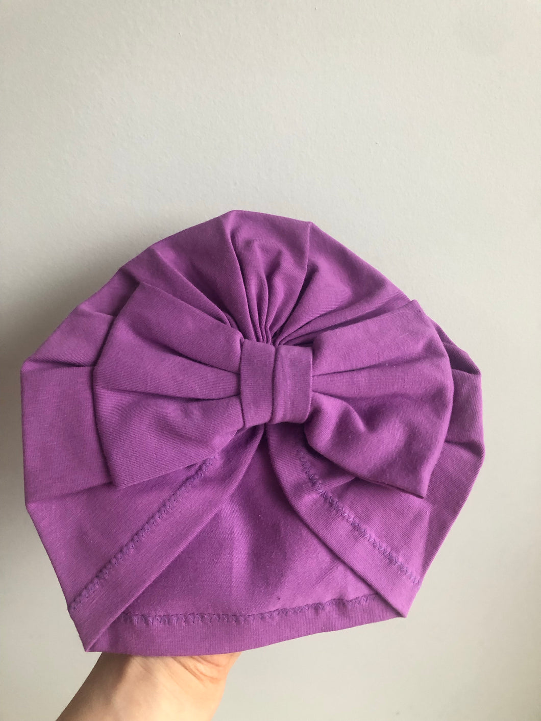 Large Bow Turban Hat Headband