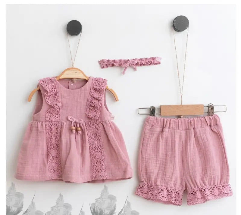 Summer 3PC Short Set (24m)