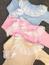 Load image into Gallery viewer, Bella Sorella Babywear Lace Loungewear Set

