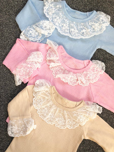 Bella Sorella Babywear Lace Loungewear Set