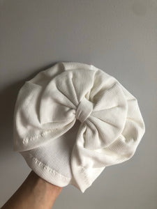 Large Bow Turban Hat Headband