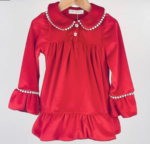 Satin Christmas Night Dress