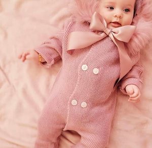 Bella Sorella Babywear - Dusky Pink Snowsuit