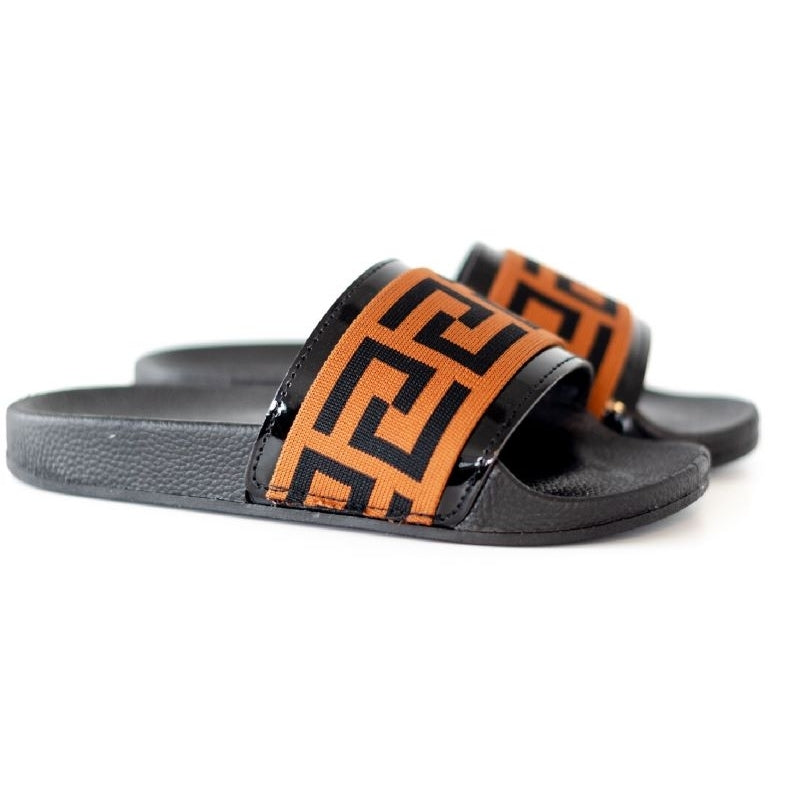 Black Geometric Sliders (10-2UK)