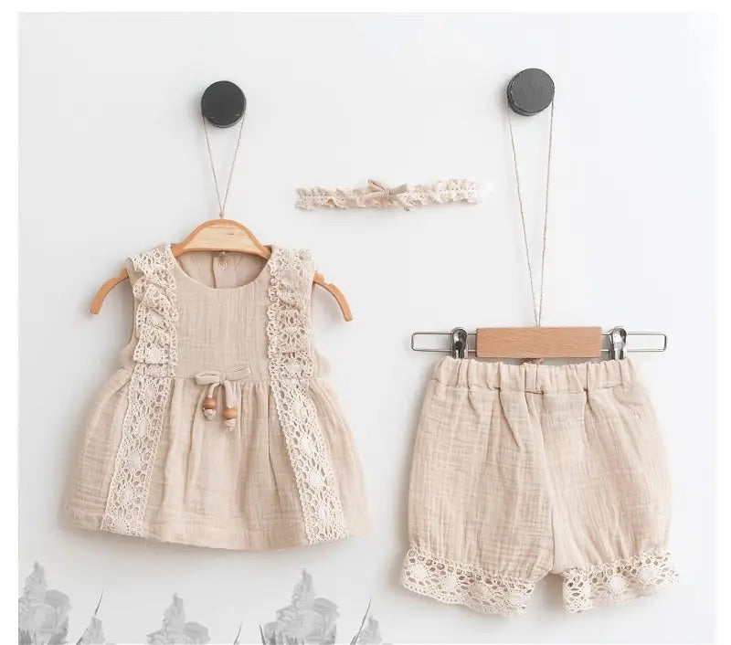Summer 3PC Short Set (6m)