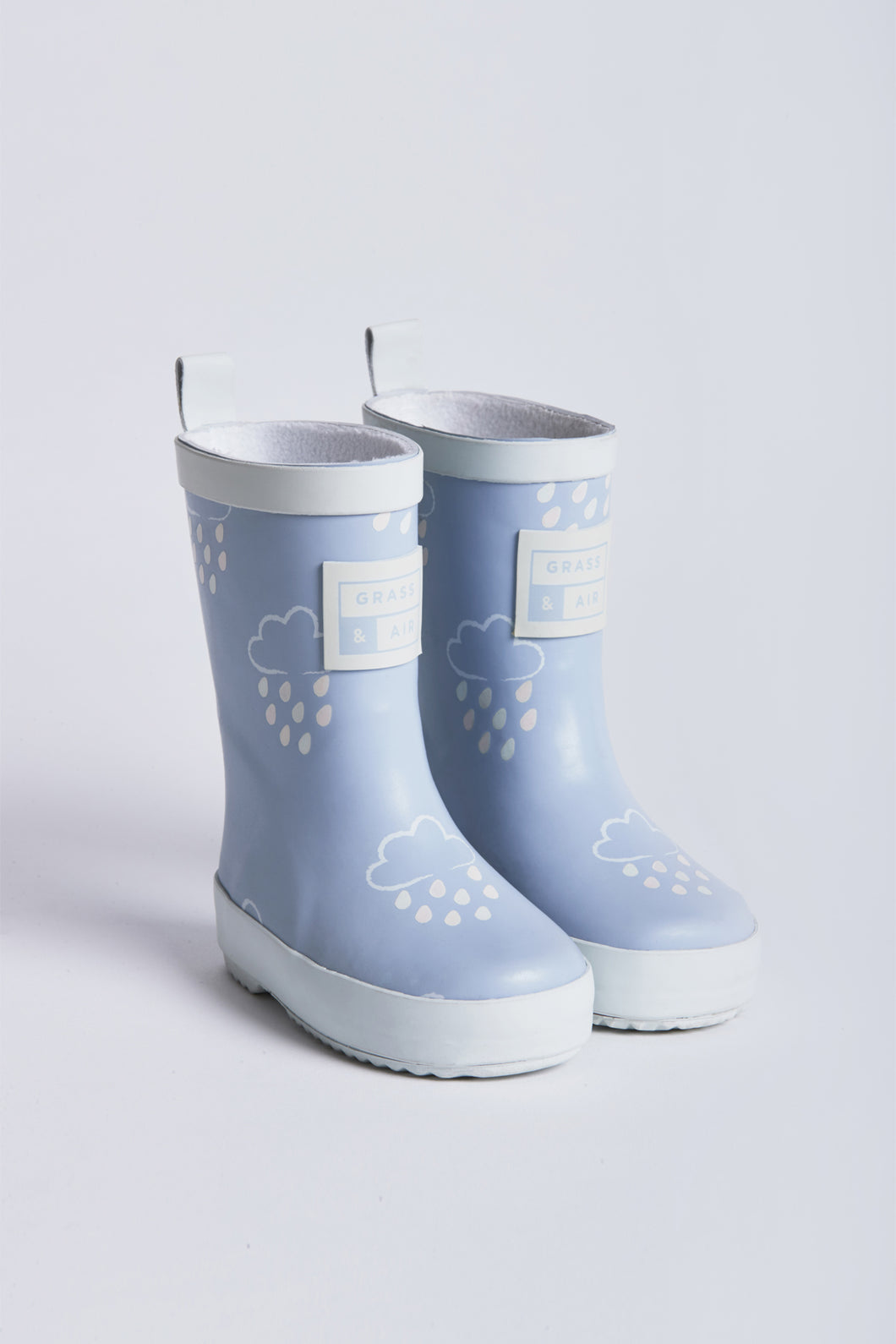 Grass & Air Little Kids Blue Colour Revealing Wellies