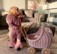 Load image into Gallery viewer, Bella Sorella Babywear - Dusky Pink Snowsuit

