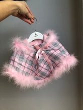 Load image into Gallery viewer, Pink  Fleece Lined Poncho
