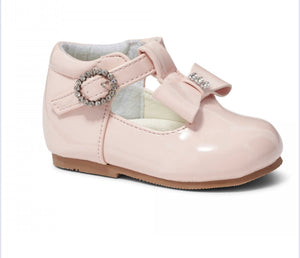 Lily Diamonte Bow Hard Sole Shoe
