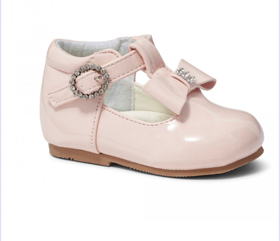 Lily Diamonte Bow Hard Sole Shoe