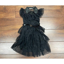Load image into Gallery viewer, Wednesday Inspired Frill Dress
