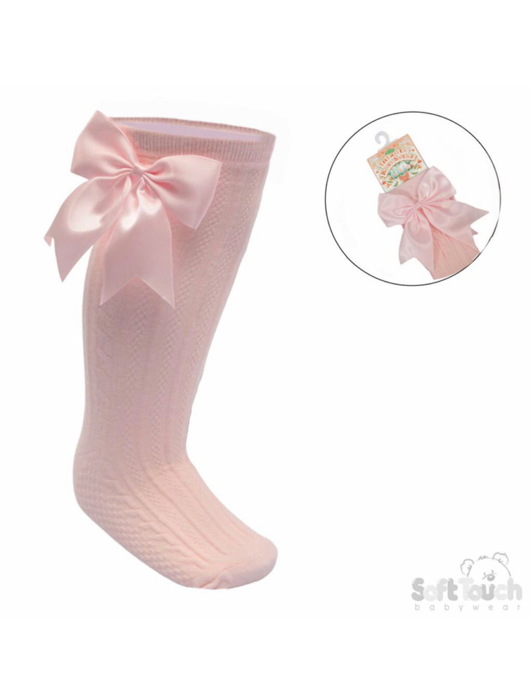 Elegance Pink Knee High