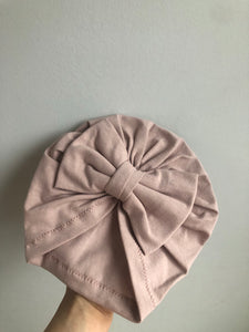 Large Bow Turban Hat Headband