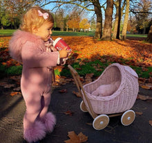 Load image into Gallery viewer, Bella Sorella Babywear - Dusky Pink Snowsuit
