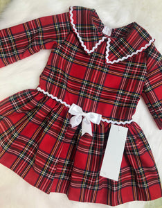 Red Tartan Dress