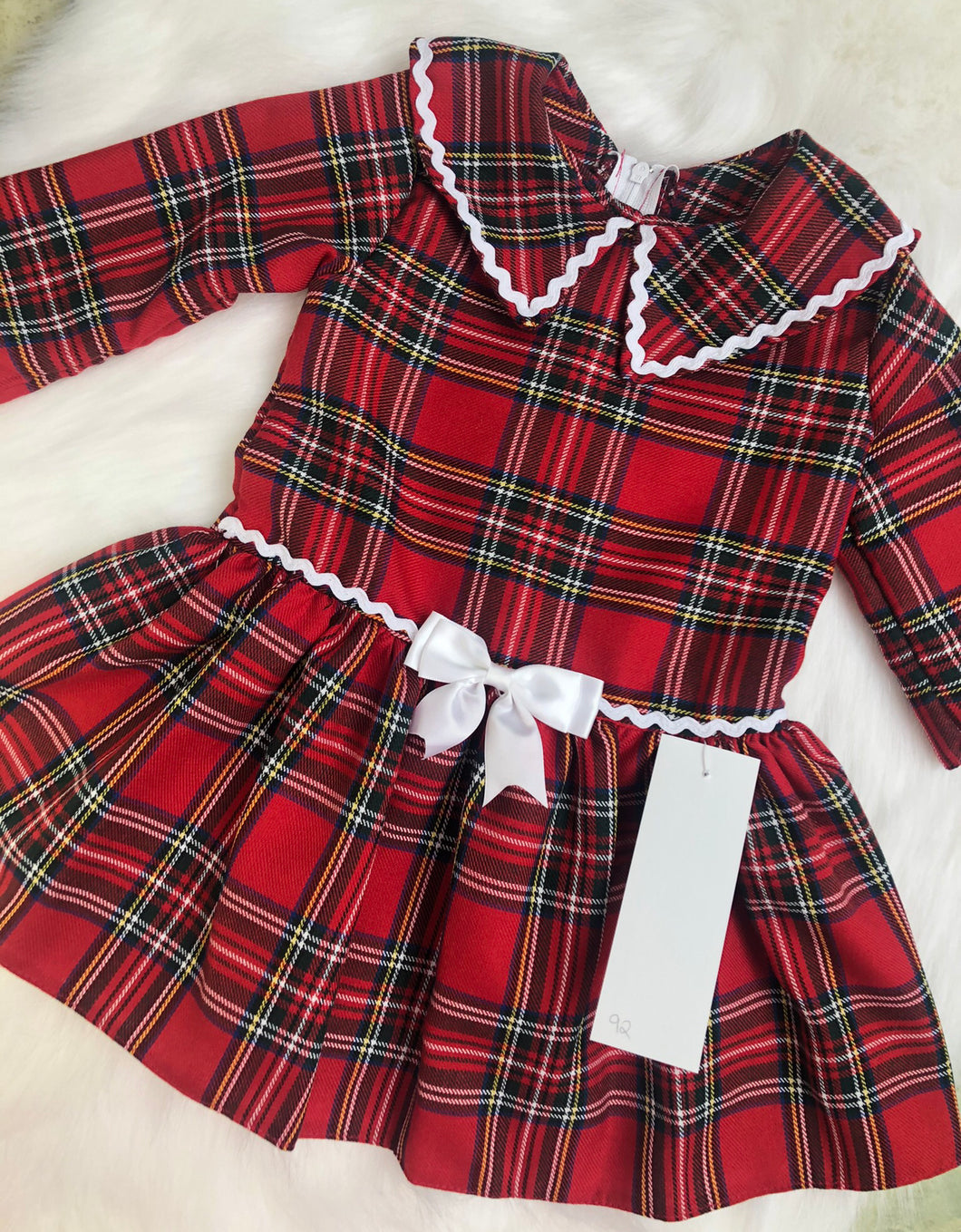 Red Tartan Dress