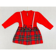 Load image into Gallery viewer, Girls Tartan Dress (12-36m)
