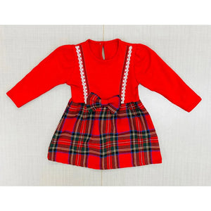 Girls Tartan Dress (12-36m)