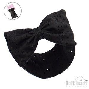 Black Bow Headband NB-12M