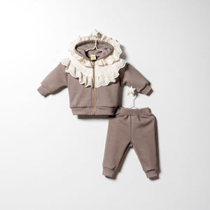 Frilly Two Piece Tracksuit