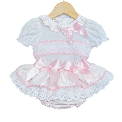 Pink Frilly Bloomers with Blouse